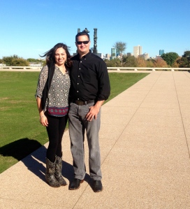 CeCe and Tyler at the Amon Carter Museum of American Art